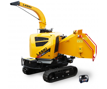 Výkonný štěpkovač na pásech s dálkovým ovládáním LS 160 DW Track RC